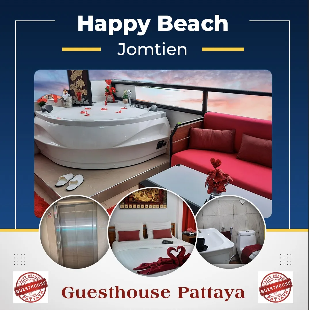 Happy Beach Jomtien  Guesthouse & Restaurant